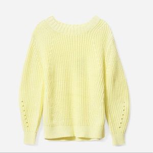 Everlane Texture Cotton Crew-Neck Sweater